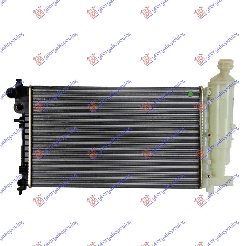 Radiator për motor xN/xR (530x322) RALLY (VALEO CLASSIC)