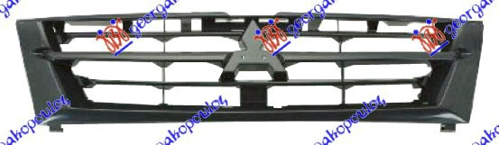 Maskë pvc/grilë me ngjyrë të zezë -03