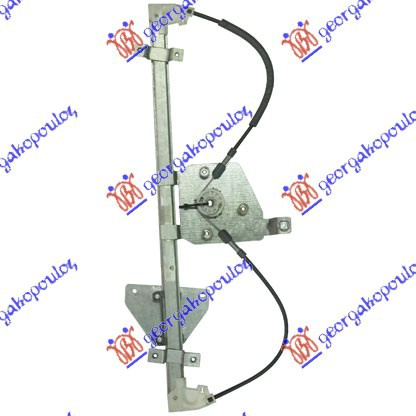 Ngritës/rregullator për dritaren e përparme elektrik (pa motor) (А cilësi)