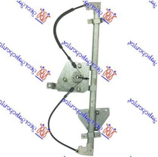 Ngritës/rregullator për dritaren e përparme elektrik (pa motor) (europian)