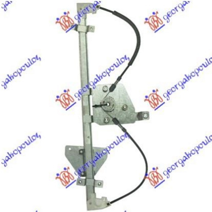Ngritës/rregullator për dritaren e përparme elektrik (pa motor) (europian)