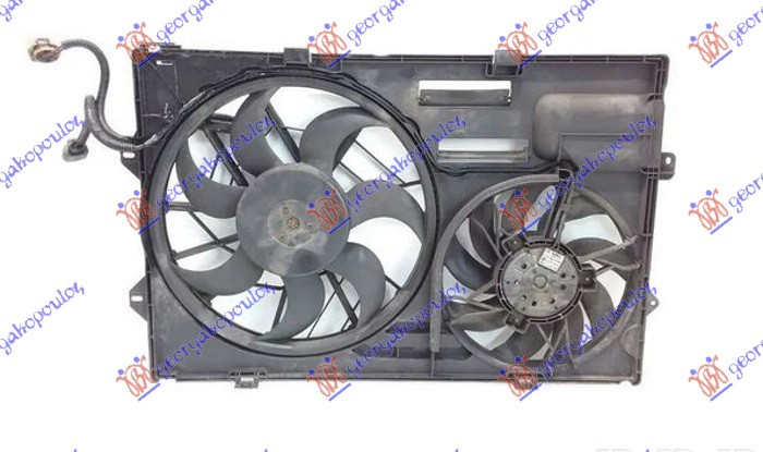 Ventilator komplet (dopio) benzinë/dizel