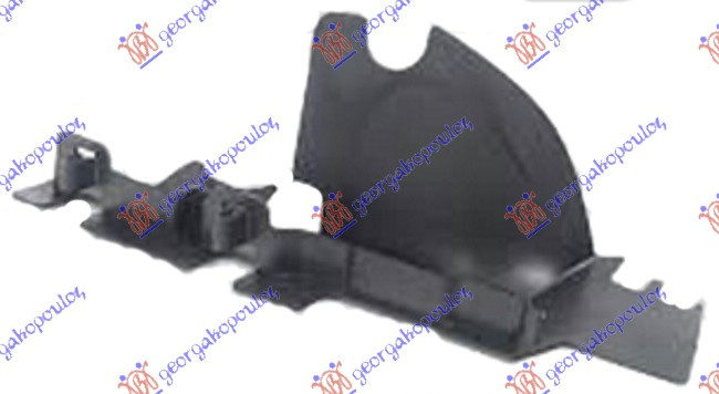 Drejtues për ajër në radiator për motor plastik (mbajtës anësor)