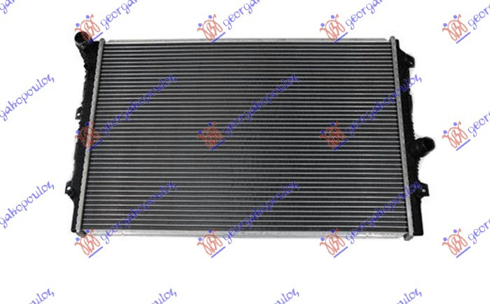 Radiator për motor 1.4-2.0 TSi/TFSi benzinë - 2.0 TDi dizel (650x445)