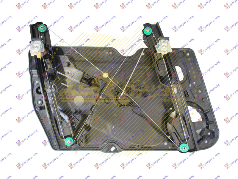 Ngritës/rregullator për dritaren e përparme 3/5 dyer elektrik (pa motor) (me panel)