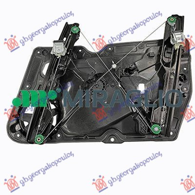 Ngritës/rregullator për dritaren e përparme 3/5 dyer elektrik (komfort) (pa motor) (me panel) (А cilësi)