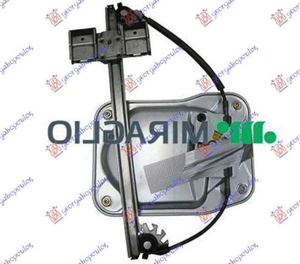 Ngritës/rregullator për dritaren e përparme elektrik (pa motor) (me panel) (А cilësi)