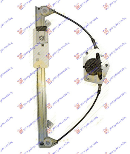 Ngritës/rregullator për dritaren e pasme elektrik (pa motor) (А cilësi)