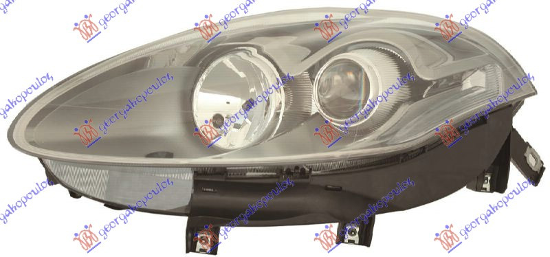 Fener elektrik e zezë 10- ( dritë pulsuese transparente)   (E ) (DEPO)