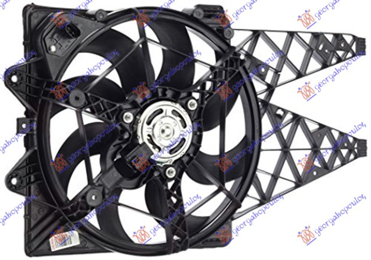 Ventilator komplet 1.4TURBO-1.6MJET