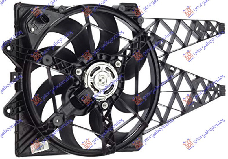 Ventilator komplet 1.4TURBO-1.6MJET