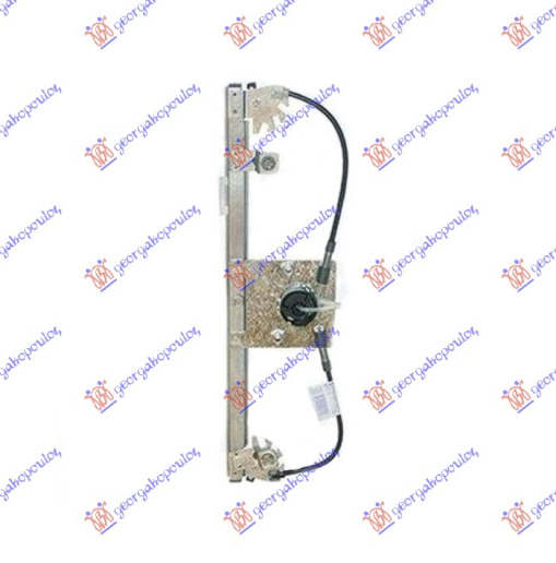 Ngritës/rregullator për dritaren e përparme elektrik (pa motor)