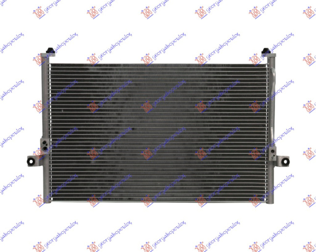 Radiator i kondicionerit 2.4 PET-2.5 dizel (58.8x39.4x22)