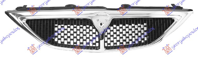 Maskë pvc/grilë krom komplet -00