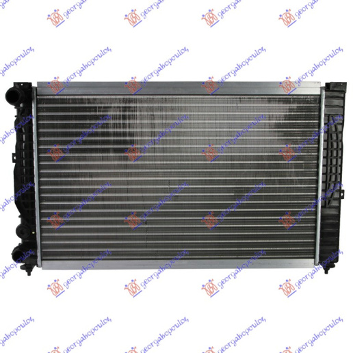 Radiator për motor benzinë/dizel-1.9TDi (marsh automatik) (me/pa kondicioner) (63x41)