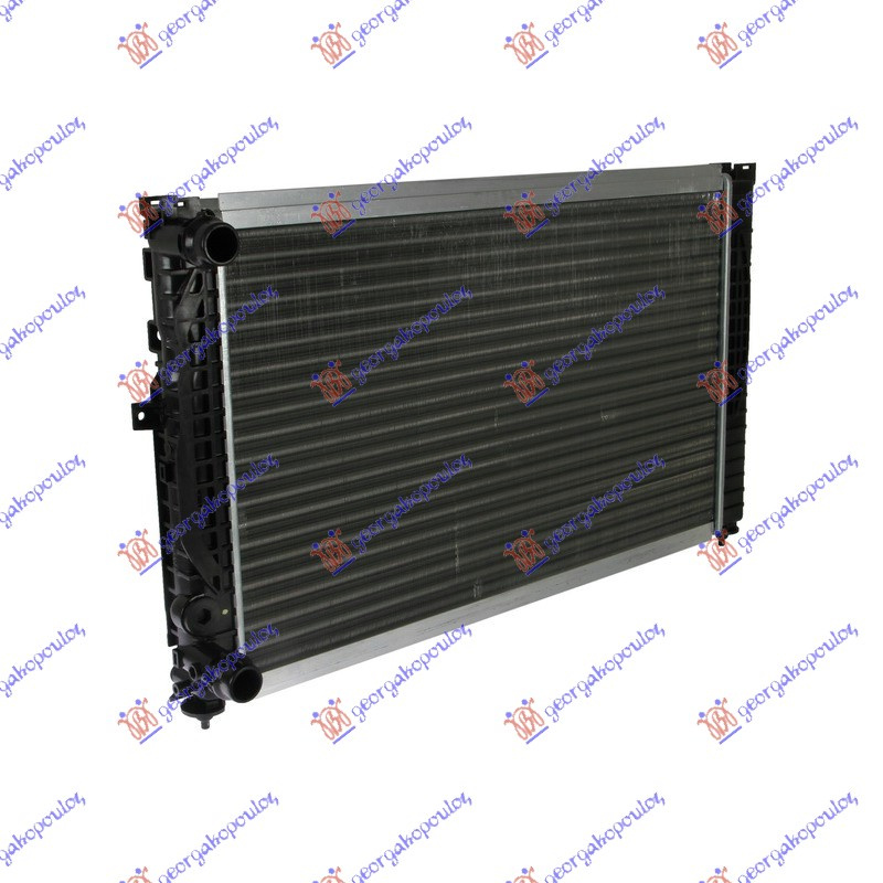Radiator për motor benzinë/dizel-1.9TDi (marsh automatik) (me/pa kondicioner) (63x41) (MAHLE BEHR)