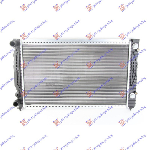 Radiator për motor benzinë/dizel-1.9TDi (marsh automatik) (me/pa kondicioner) (63x41)