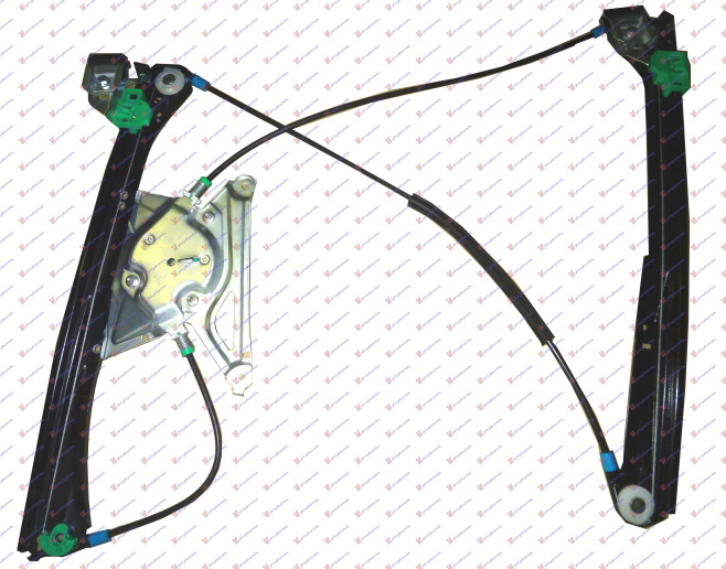 Ngritës/rregullator për dritaren e përparme elektrik (pa motor)