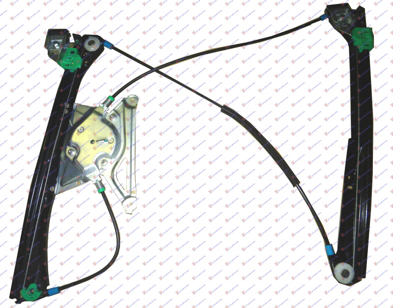 Ngritës/rregullator për dritaren e përparme elektrik (pa motor)