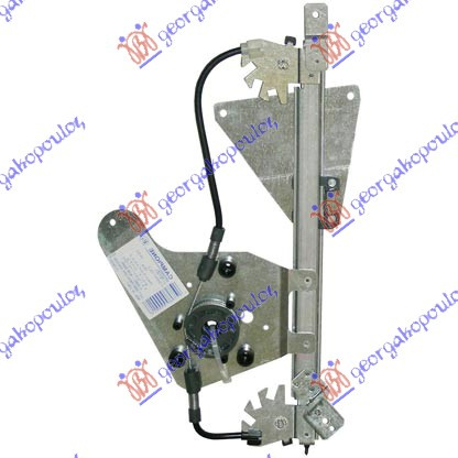 Ngritës/rregullator për dritaren e pasme elektrik (pa motor) 4 dyer/(karavan) (А cilësi)