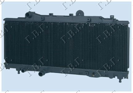 Radiator për motor 1.2-1.4cc (me kondicioner) 96-00 (75,5x27)