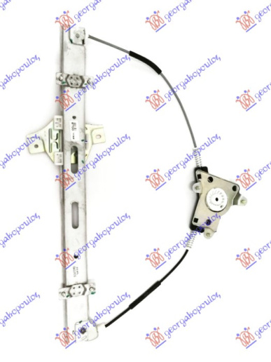 Ngritës/rregullues për dritaren e përparme (pa motor) (Origjinal)