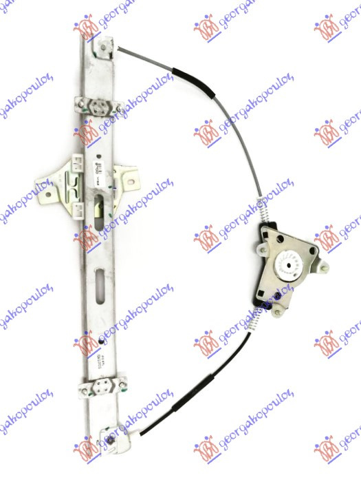Ngritës/rregullues për dritaren e përparme (pa motor) (Origjinal)