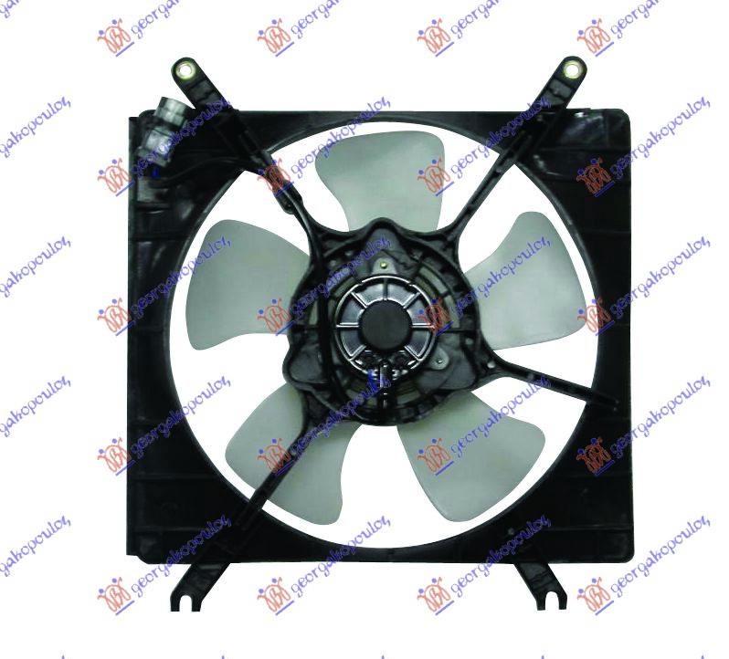 Ventilator për radiator me motor komplet benzinë