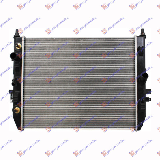 Radiator për motor 1.8-2.0 benzinë (me/pa kondicioner) (marsh manual) (550x428) (KOYO)