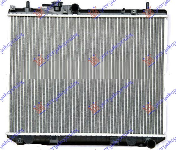 Radiator për motor 1.3cc 16V (me/pa kondicioner) -00 (42,5x57)