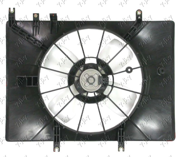 Ventilator për radiator me motor komplet benzinë me/pa kondicioner