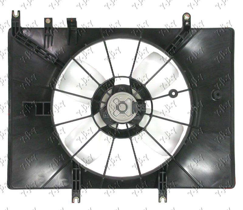 Ventilator për radiator me motor komplet benzinë me/pa kondicioner