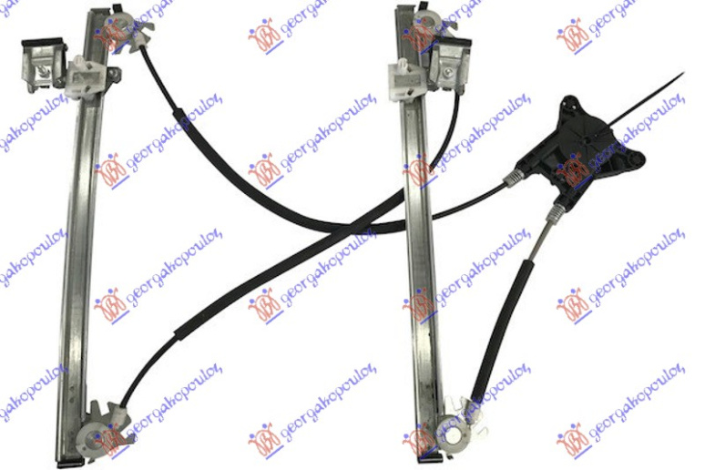 Ngritës/rregullator për dritaren e përparme elektrik 5 dyer (pa motor)