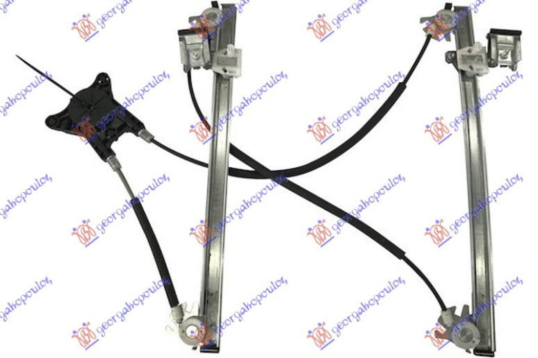 Ngritës/rregullator për dritaren e përparme elektrik 5 dyer (pa motor)