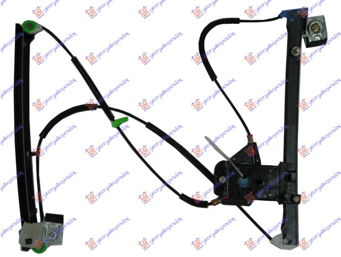 Ngritës/rregullator dritare elektrik 3 dyer (pa motor)