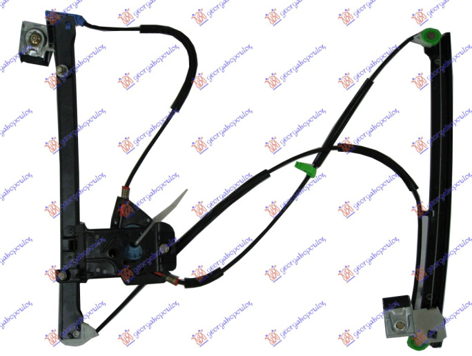 Ngritës/rregullator dritare elektrik 3 dyer (pa motor)