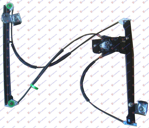 Ngritës/rregullator dritare mekanik 3 dyer