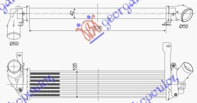 Interkuler 1,5 DCI (530x100x42)