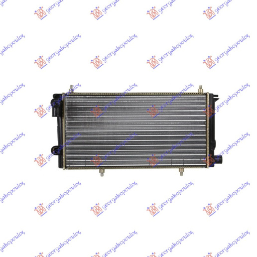 Radiator për motor 1.8 dizel (53x58.7x38)