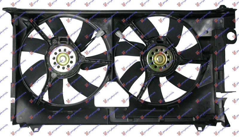 Ventilator komplet dopio benzinë/dizel