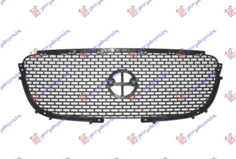 Maskë pvc/grilë e brendshme (krom grilë) (Origjinal)