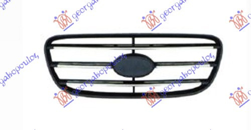 Maskë pvc/grilë krom (shirit horizontal ) (Origjinal)