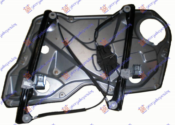 Ngritës/rregullator për dritaren e përparme elektrik (pa motor) me panel