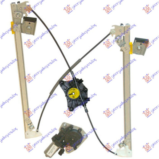 Ngritës/rregullator për dritaren e përparme elektrik (А cilësi) 5 dyer