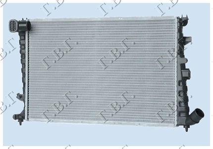 Radiator për motor 1,6-1,8 (61x38,6x26) (me kondicioner)