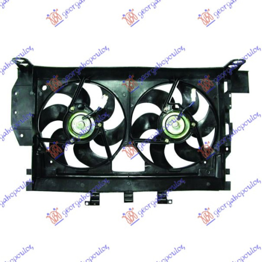 Ventilator komplet dopio (me kondicioner) benzinë/dizel