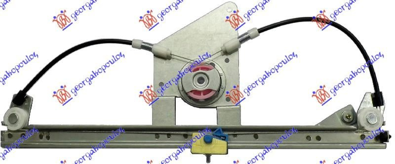 Ngritës/rregullator për dritaren e përparme elektrik (pa motor) -98