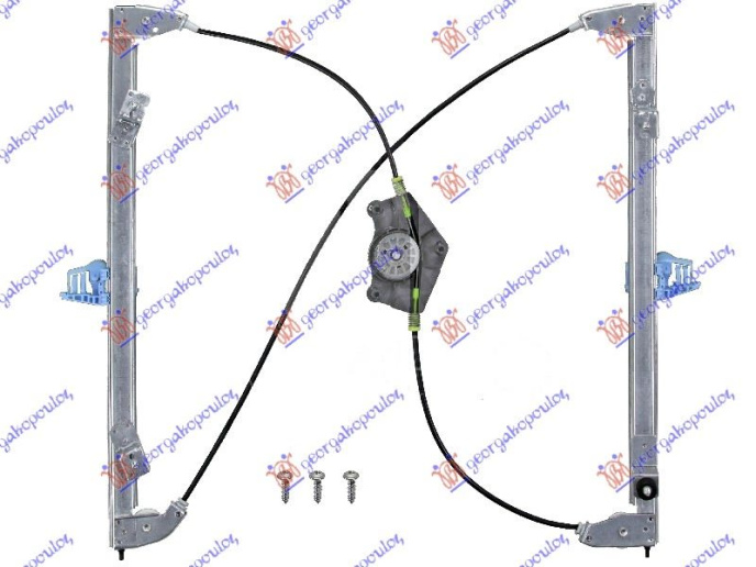 Ngritës/rregullator i përparëm dritare elektrike (pa motor) (А cilësi)
