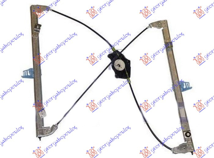 Ngritës/rregullator për dritaren e përparme elektrik (pa motor)