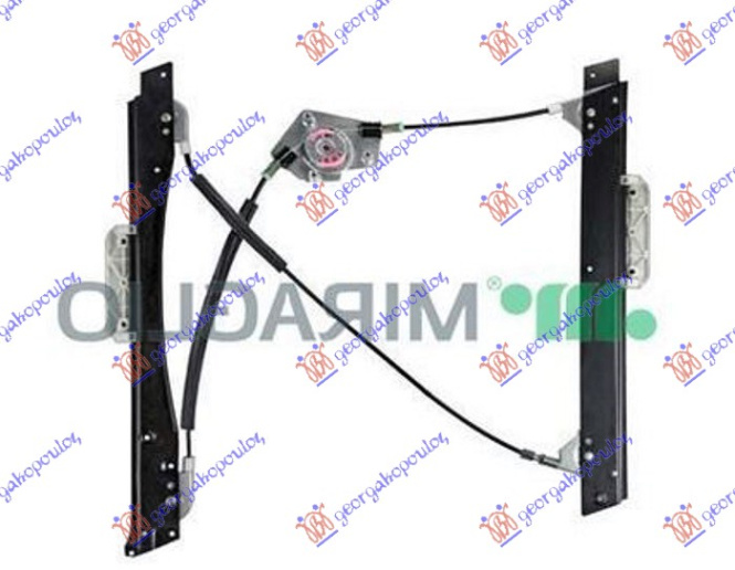 Ngritës/rregullator për dritaren e përparme elektrik (pa motor) (А cilësi)